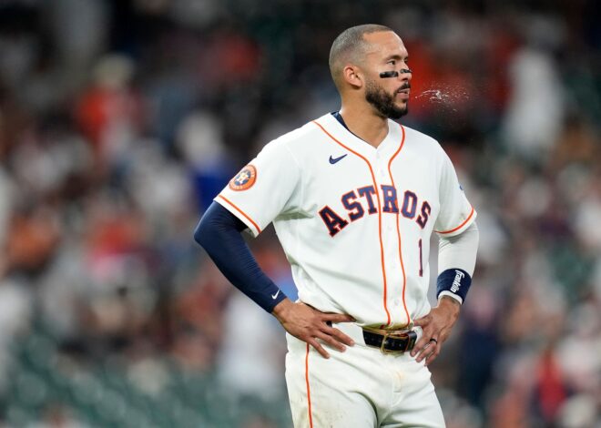 Astros star Carlos Correa faces season-ending surgery on a torn tendon in his ankle
