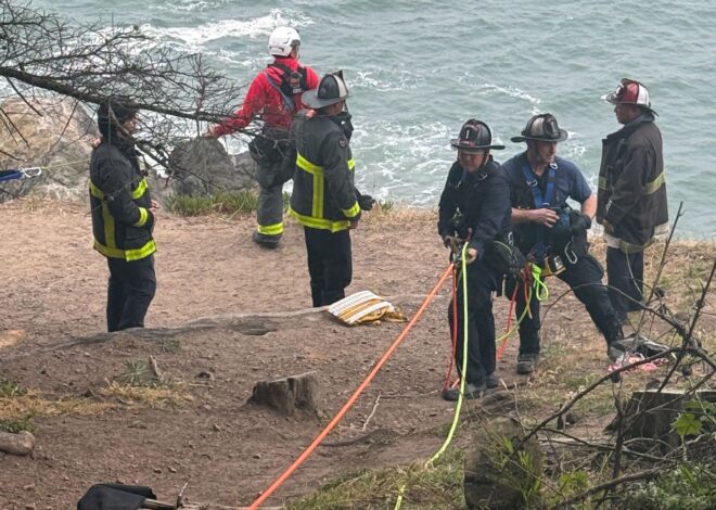 Individual rescued after 100-foot fall off SF cliff on Memorial Day