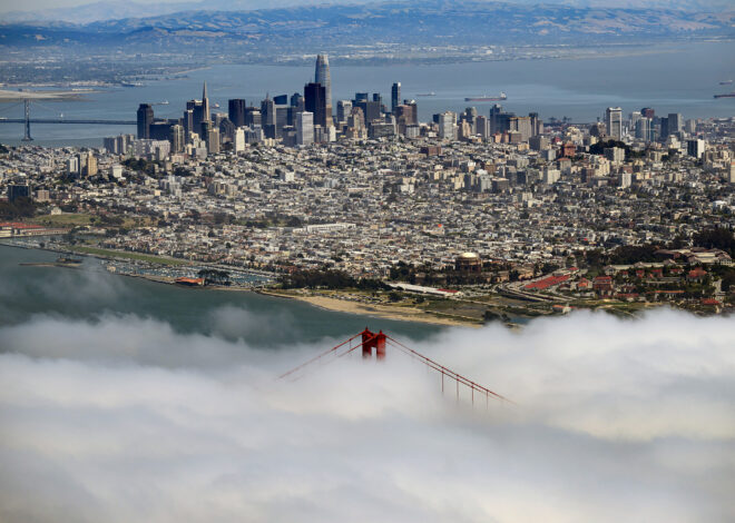 ‘May gray’ arrives in Bay Area with 1,500-foot-thick marine layer