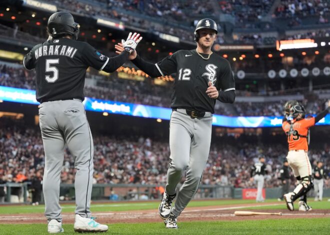 Murakami’s three-run double highlights nine-run fourth, White Sox beat Giants 9-4
