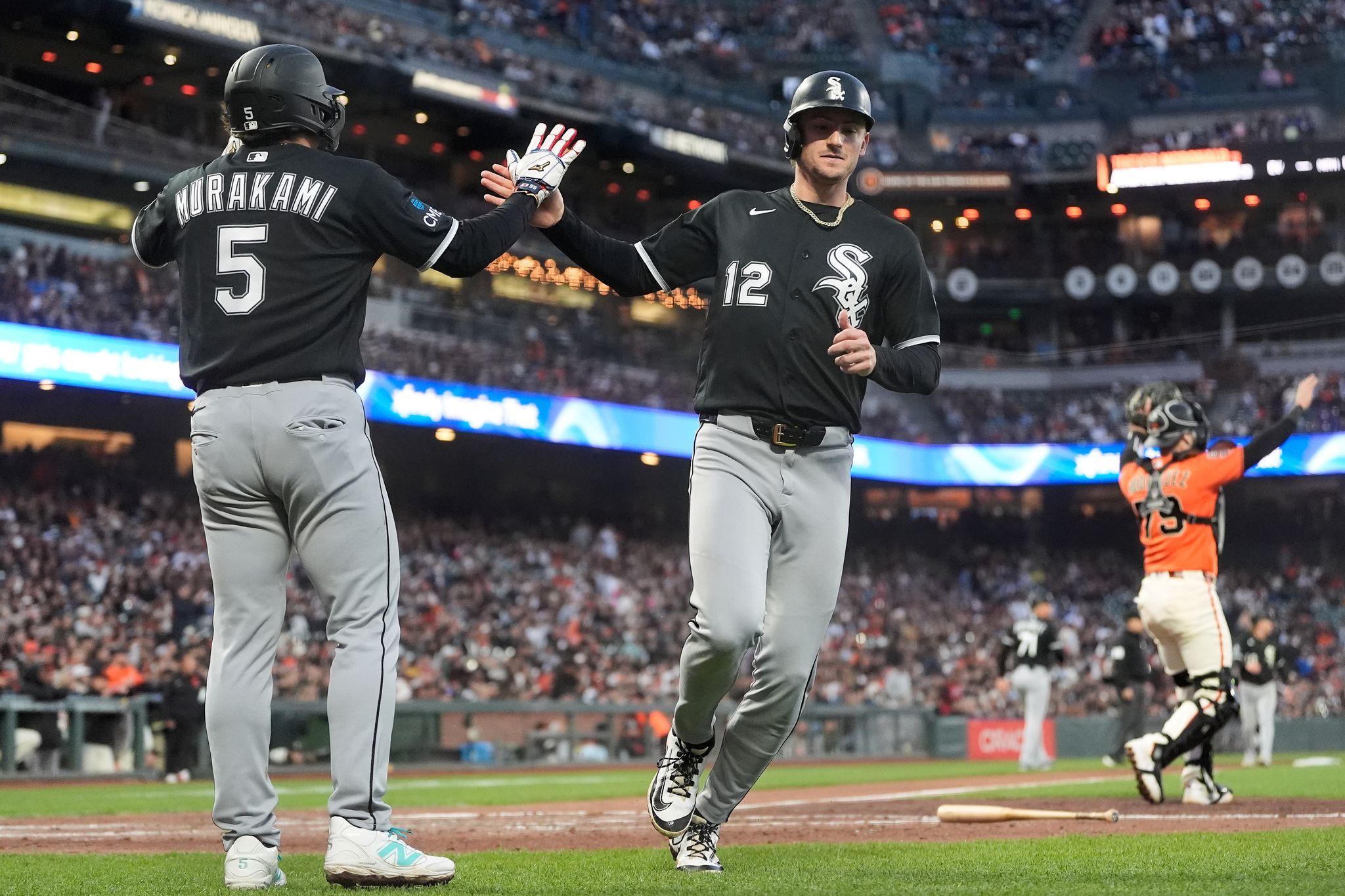 Murakami’s three-run double highlights nine-run fourth, White Sox beat Giants 9-4