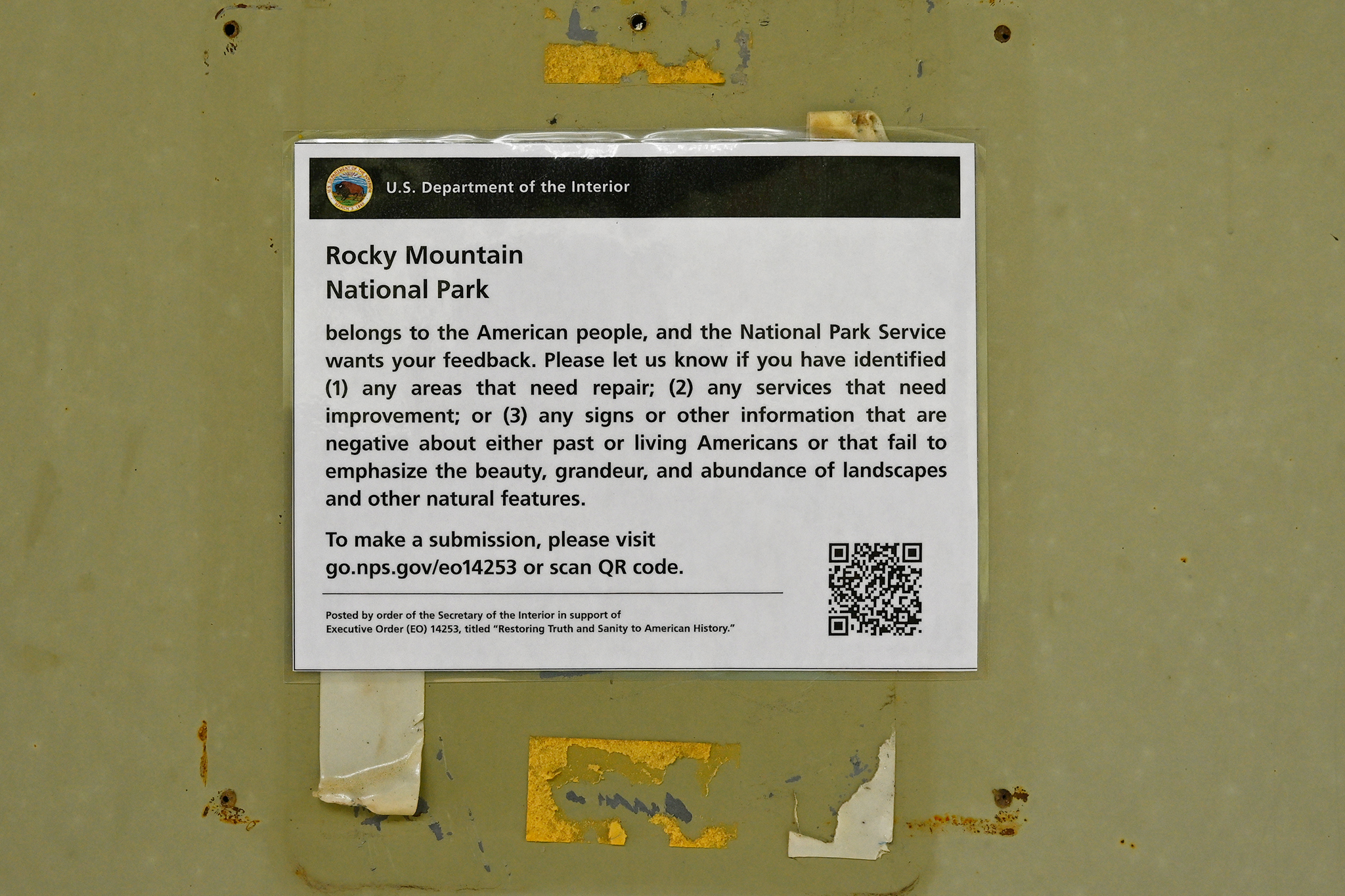 Comments from national park ‘snitch signs’ have been released. They’re wild.