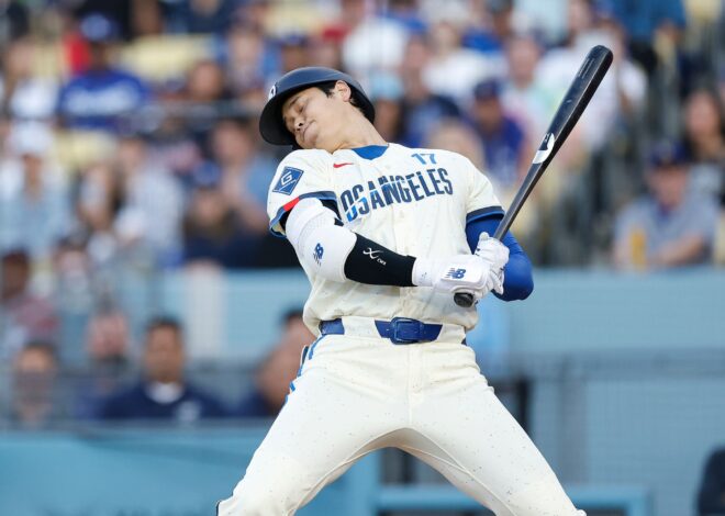 Dodgers give Shohei Ohtani a DH break as his offensive slump deepens