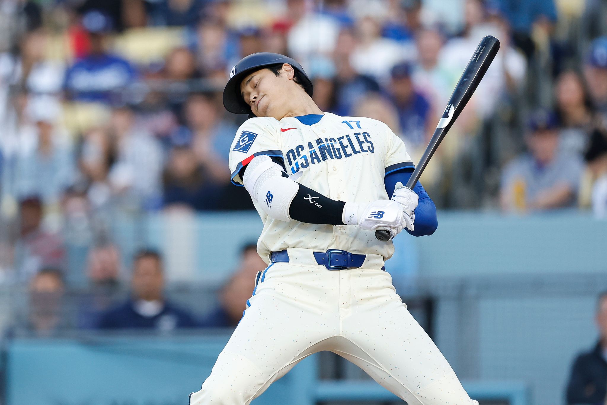 Dodgers give Shohei Ohtani a DH break as his offensive slump deepens