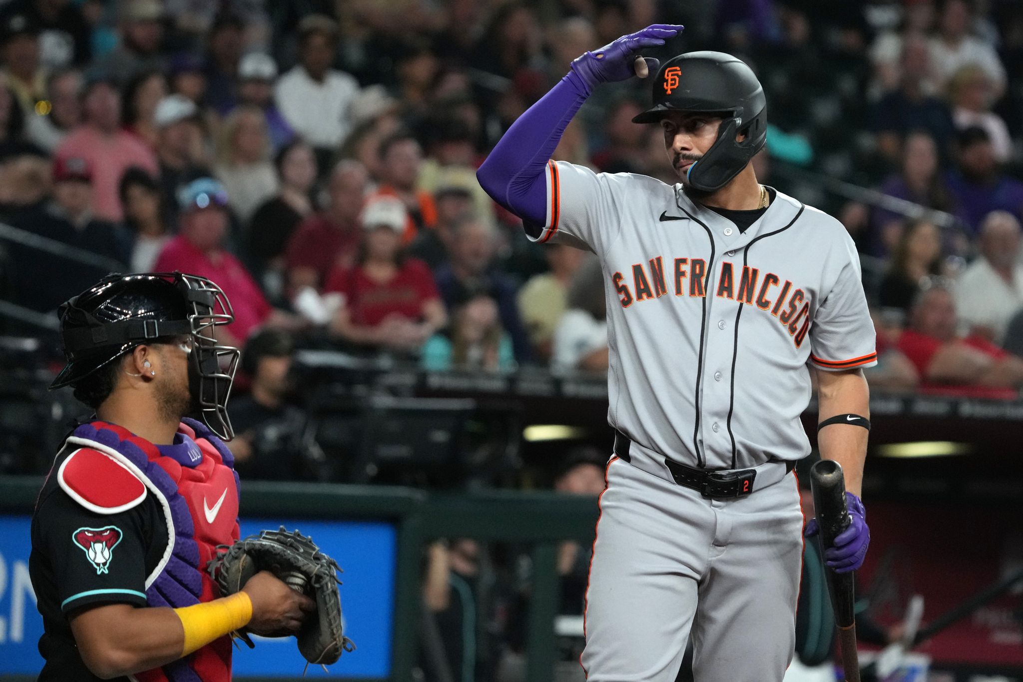 Ketel Marte hits game-winning 3-run HR with 2 outs in 9th, lifts D-backs over Giants 5-3