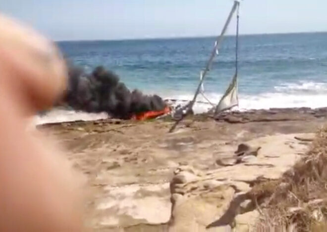 Stranded mariner took ominous video just before Santa Rosa Island fire