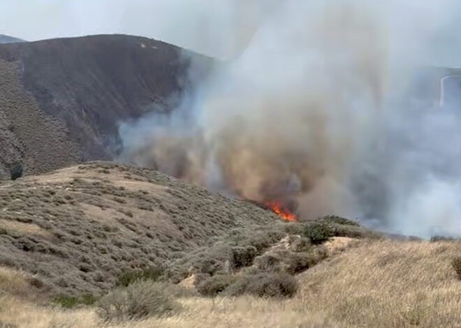Over 30% of California island has burned in largest wildfire of the year