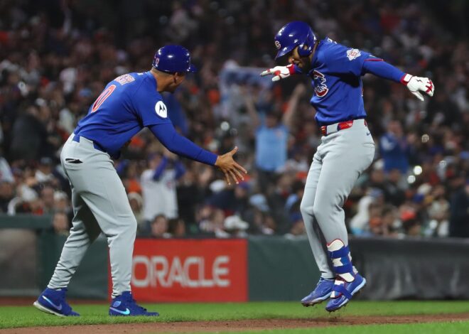 Pete Crow-Armstrong homers on 1st pitch of the game in the Cubs’ 6-1 win over the Giants