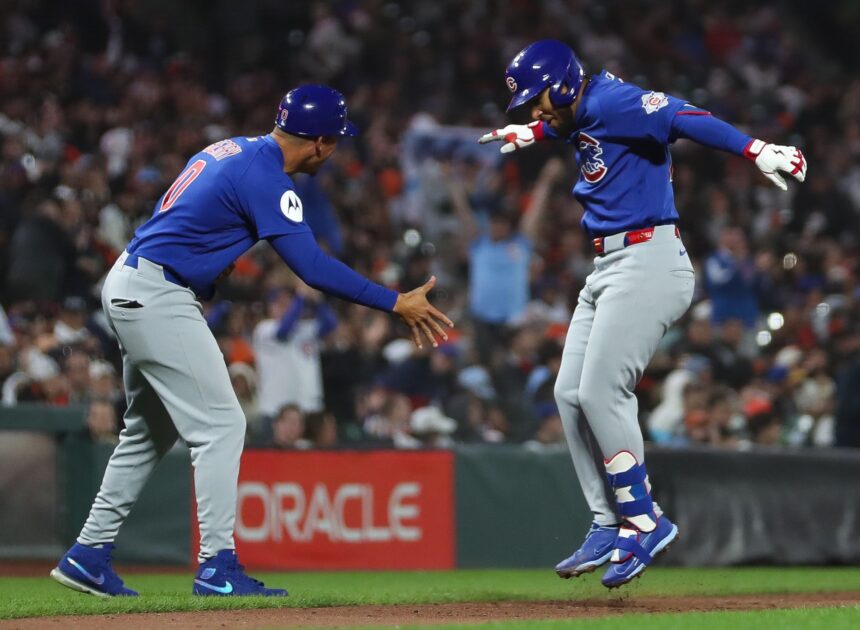 Pete Crow-Armstrong homers on 1st pitch of the game in the Cubs’ 6-1 win over the Giants