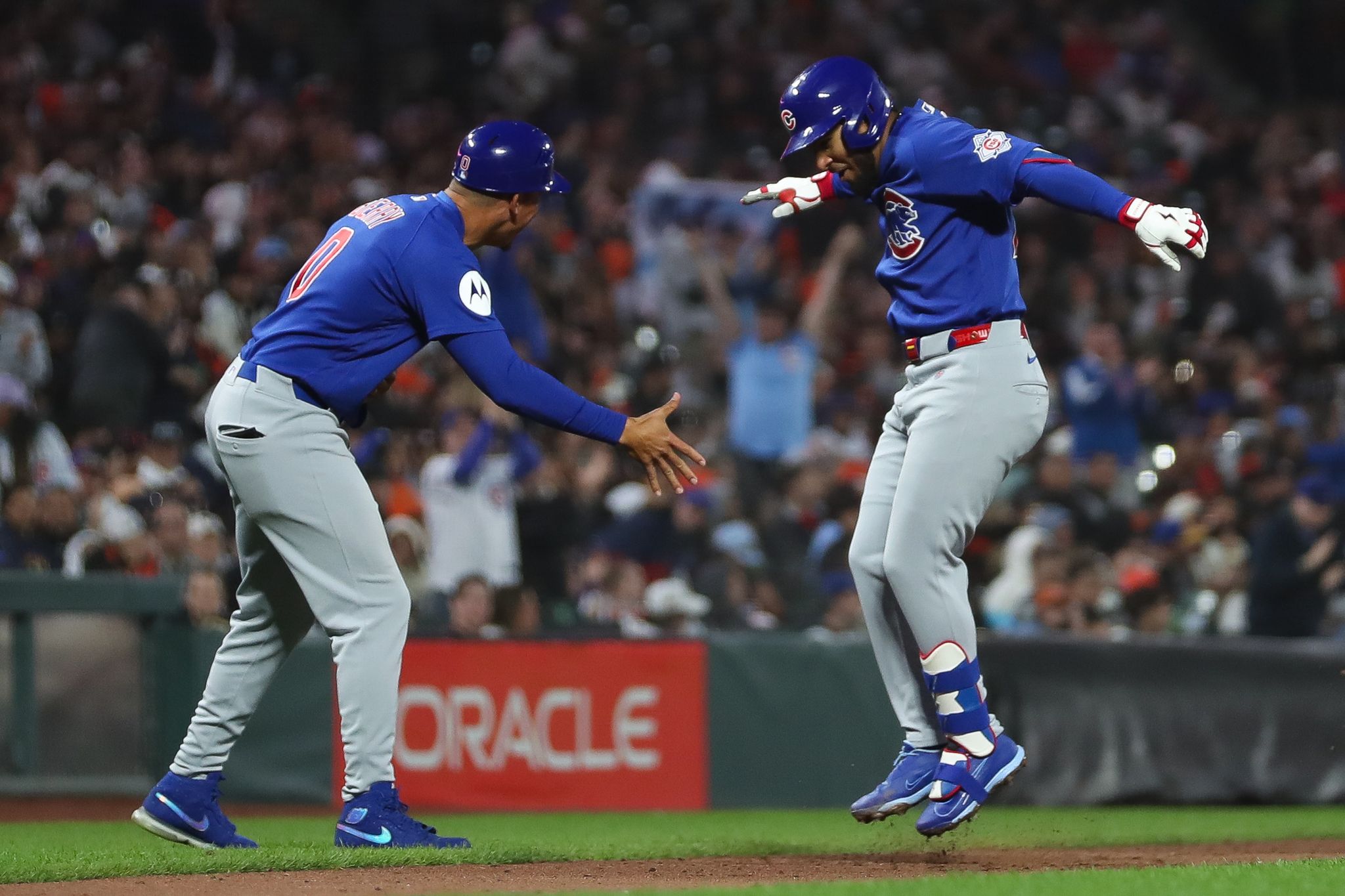 Pete Crow-Armstrong homers on 1st pitch of the game in the Cubs’ 6-1 win over the Giants