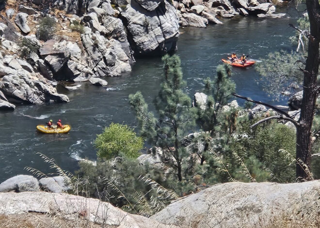 Man missing after being swept into dangerous California river