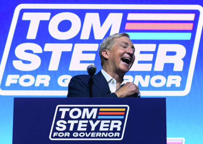 Trailing in 3rd for Calif. governor, Tom Steyer speaks: ‘I remain an optimist’