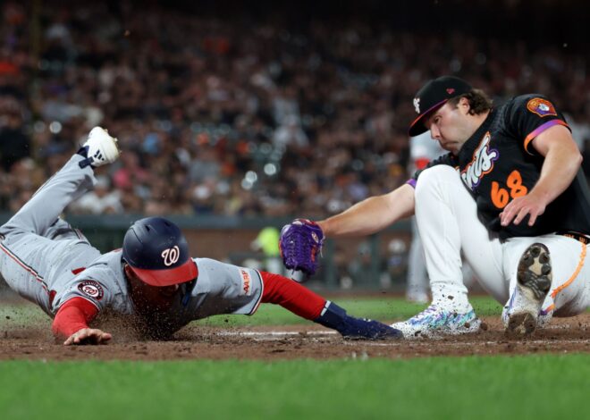 Luis García Jr. and James Wood lead the Nationals past the Giants 6-3 for their latest road win