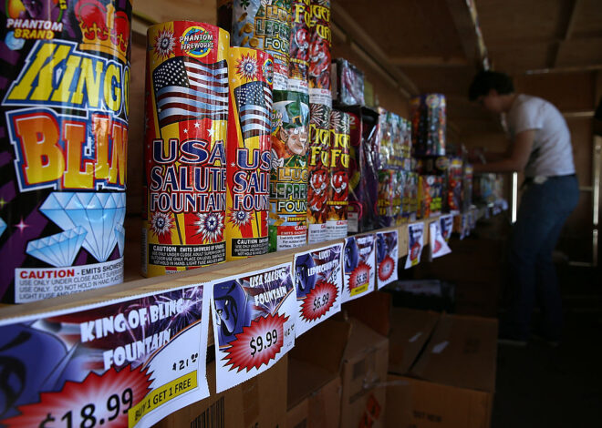 Bay Area parole bust reveals quarter-ton fireworks stash