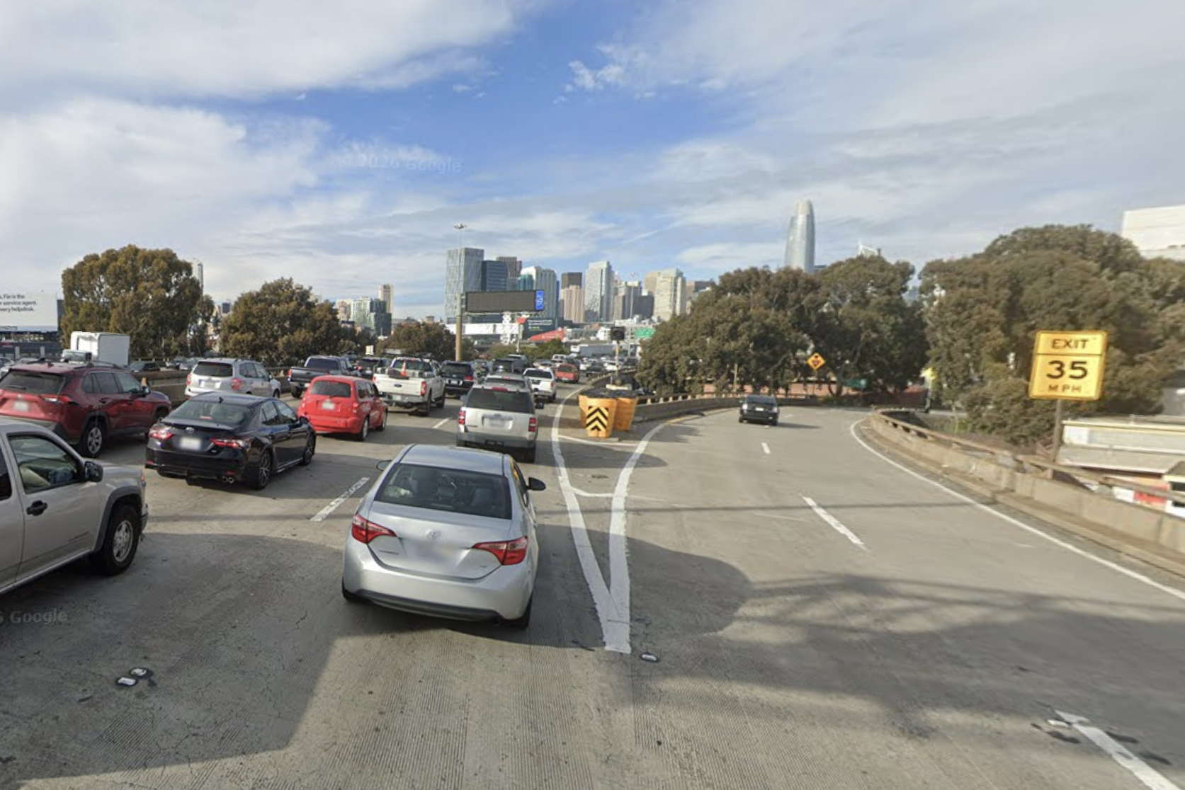 Teen killed days after graduation as car plummets 25 feet off SF highway