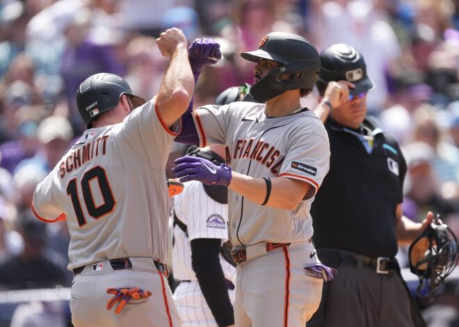 Willy Adames hits grand slam and Giants get 25 hits in 19-6 win over Rockies at Coors Field