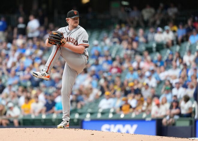 Giants’ Logan Webb carries no-hitter into 7th inning of 1-0 victory over Brewers