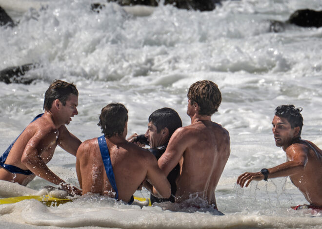 Lifeguards perform 270 rescues amid dangerous surf conditions in Calif.