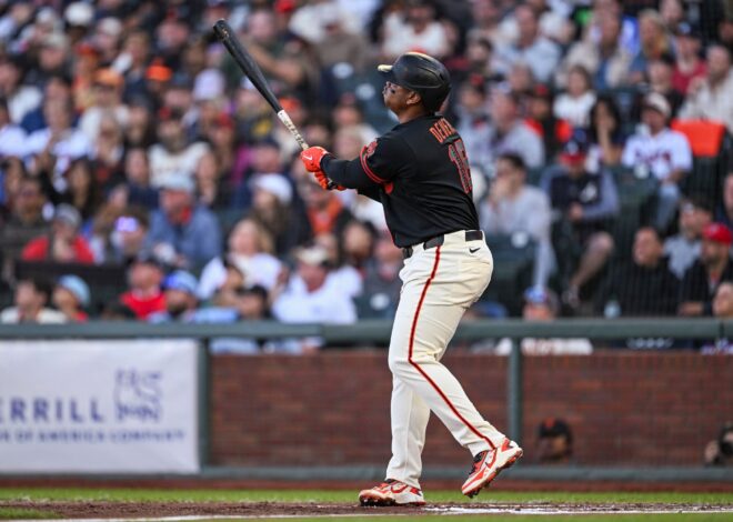 Rafael Devers homers twice and drives in 4 as Giants blank Braves 5-0 behind Logan Webb