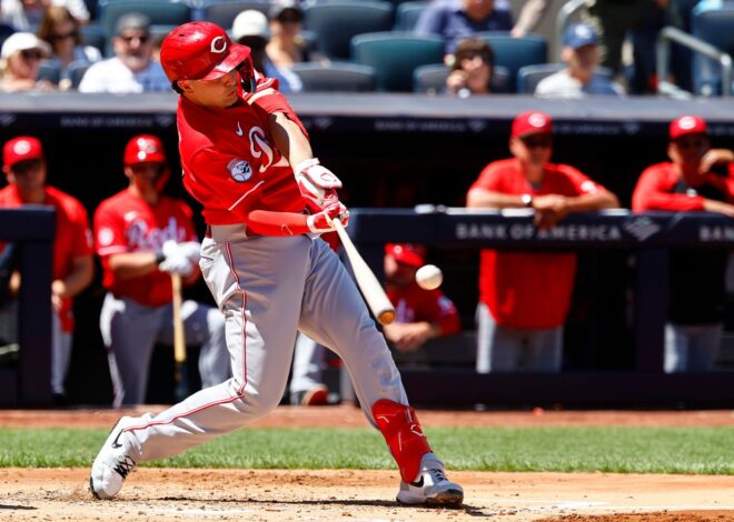 Sal Stewart ties career high with six RBIs and Reds rout Yankees 10-2