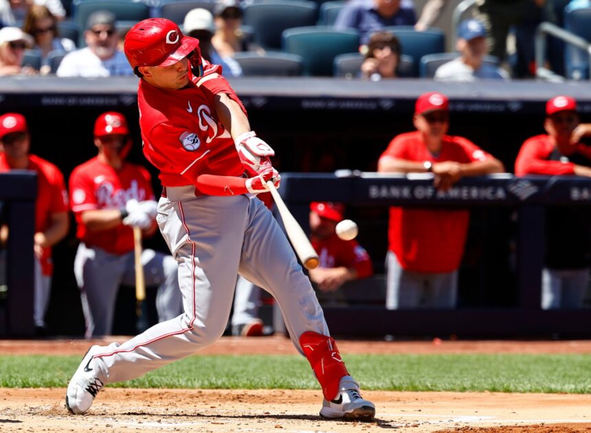 Sal Stewart ties career high with six RBIs and Reds rout Yankees 10-2