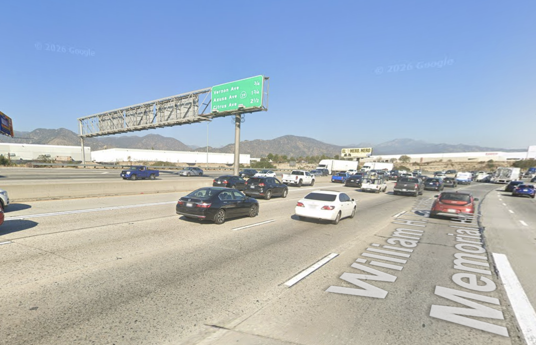 Woman killed, 32 injured on 210 Freeway after big-rig crosses median