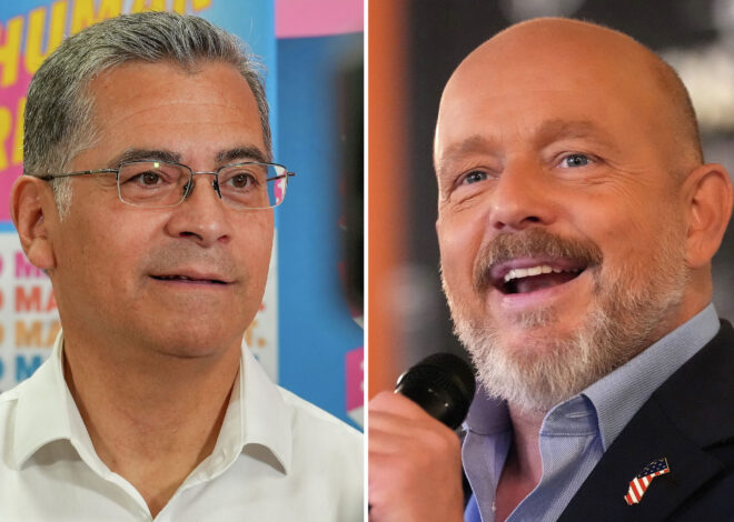 Becerra, Hilton lead Calif. governor’s race with nearly half of votes remaining