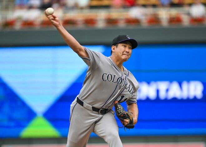 Rockies place right-hander Tomoyuki Sugano on 15-day injured list with back spasms