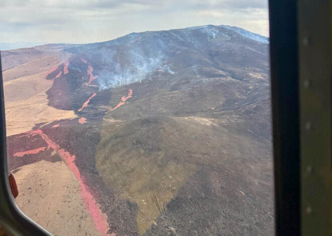 Fast-moving wildfire in the northern Sierra Nevada burns more than 6,000 acres