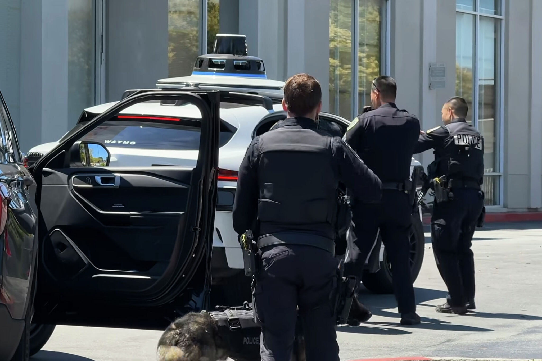Waymo busts teens on joyride allegedly drinking alcohol, shooting water beads