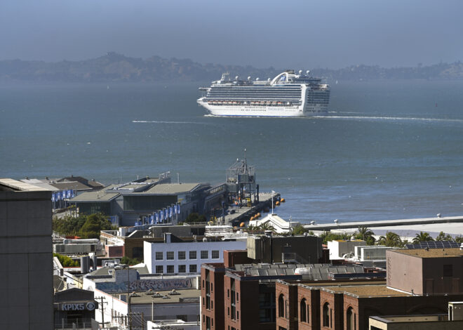 Over 100 passengers fall ill with contagious virus on cruise to San Francisco