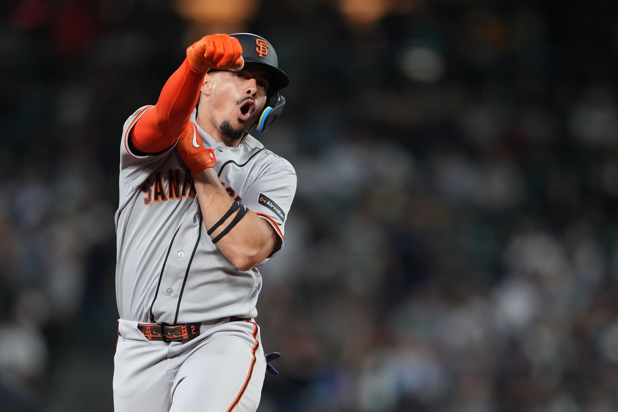 Adames hits 7th career grand slam and Roupp goes 7 innings as Giants blank Mariners 7-0