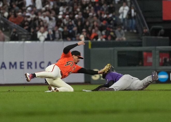 Karros’ 2-run single in the ninth helps Rockies rally past Giants 4-3