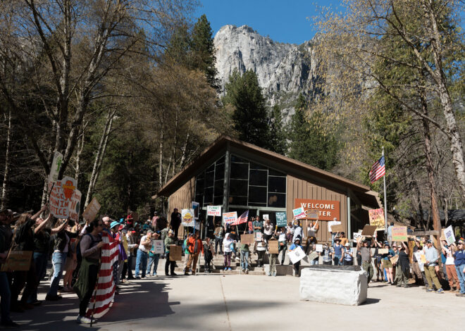 National park supporters launch day of protest against Trump administration