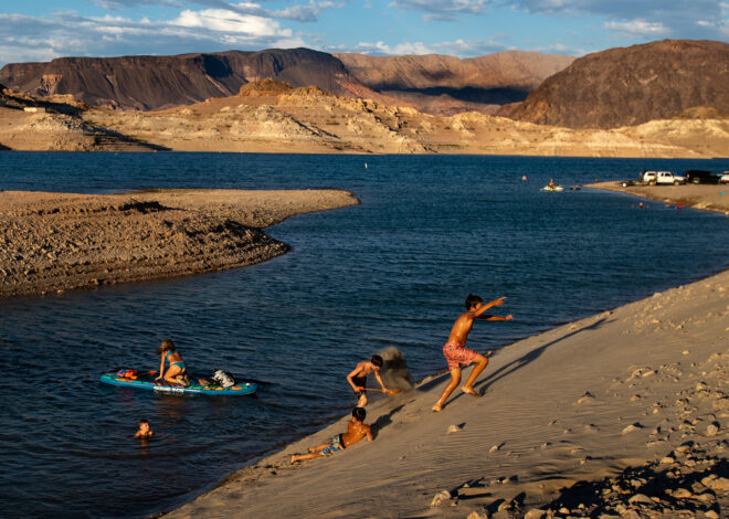 Human remains found as water levels hit historic low at Lake Mead
