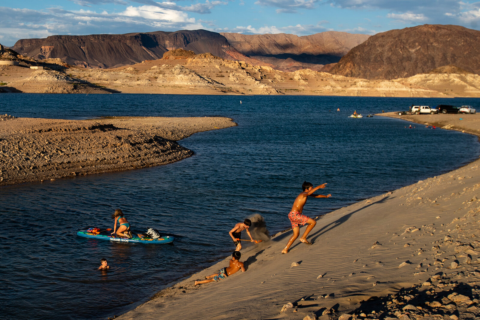 Human remains found as water levels hit historic low at Lake Mead