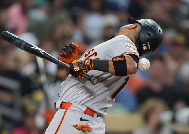 Giants scratch MLB batting leader Arraez with cramps minutes before game vs Padres
