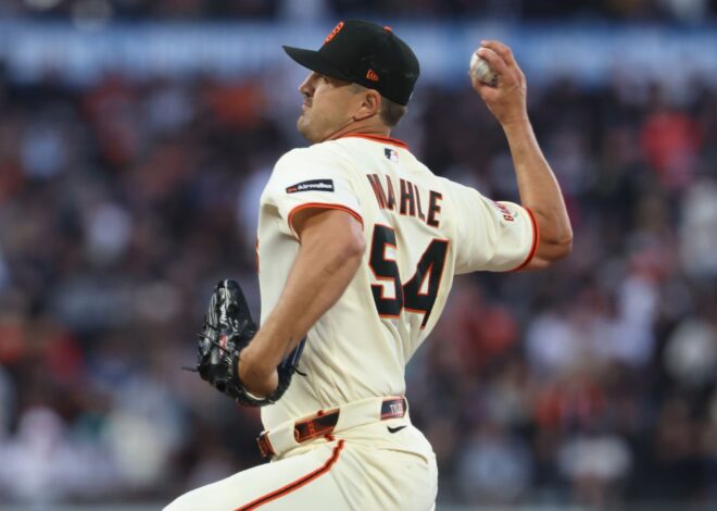 Braves look to bolster rotation depth by acquiring right-hander Tyler Mahle from Giants