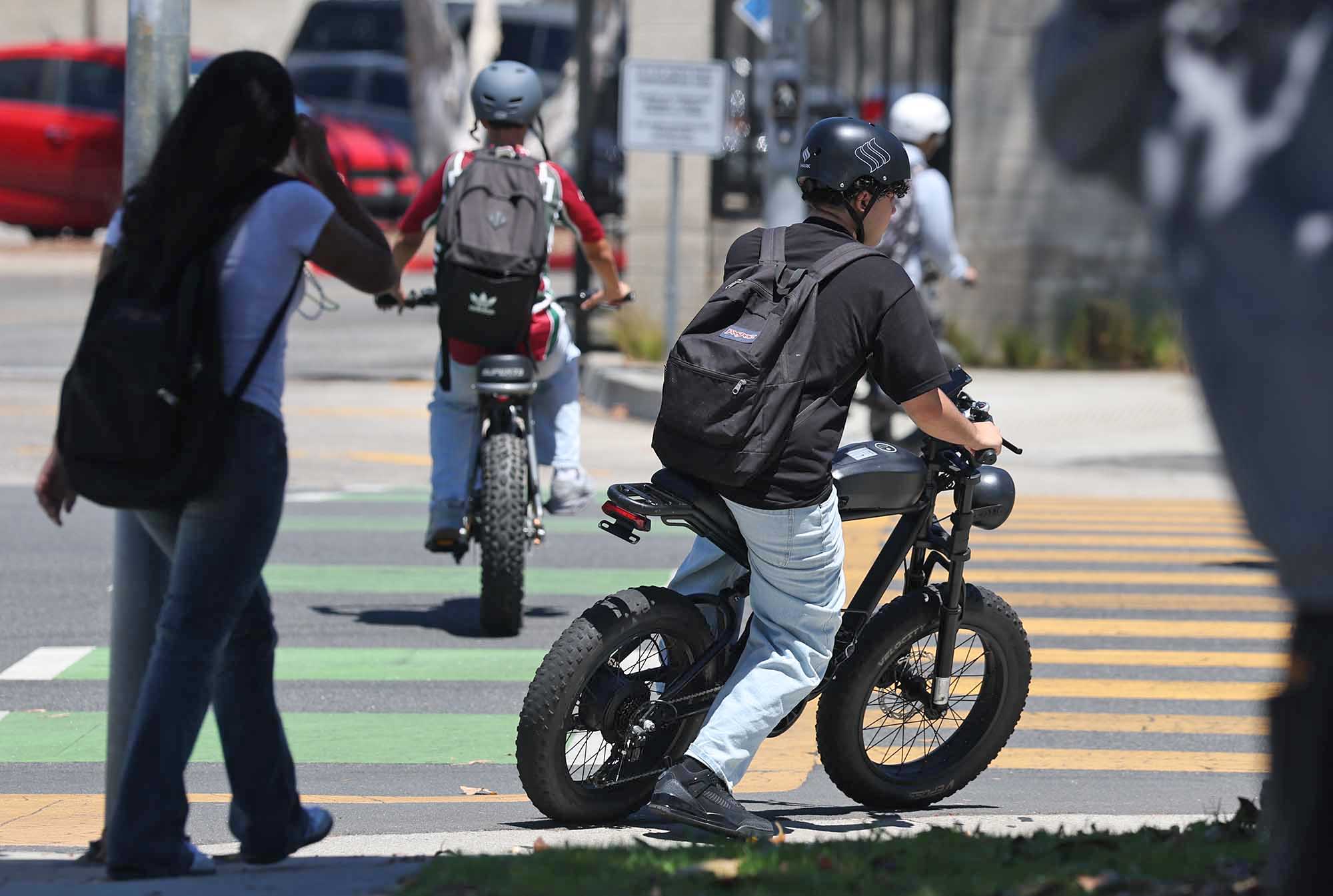 After flurry of accidents, Orange County school district bans e-bikes for young riders