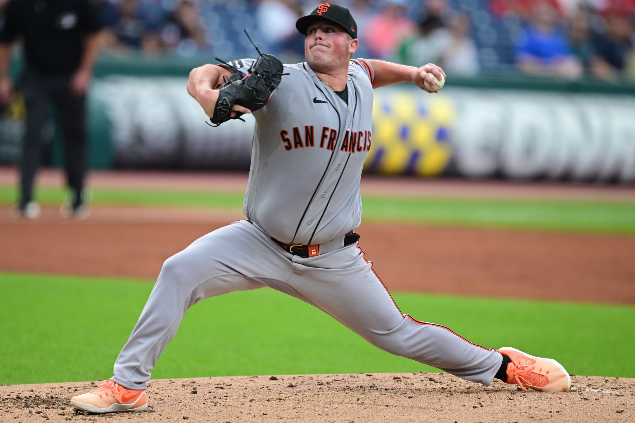 Victor Bericoto’s single and Matt Wilkinson’s debut as an opener help Giants beat Guardians 1-0