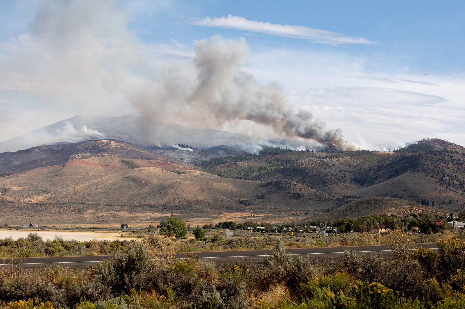 Police shooting shuts down Interstate 80 near Reno’s Hawk Fire