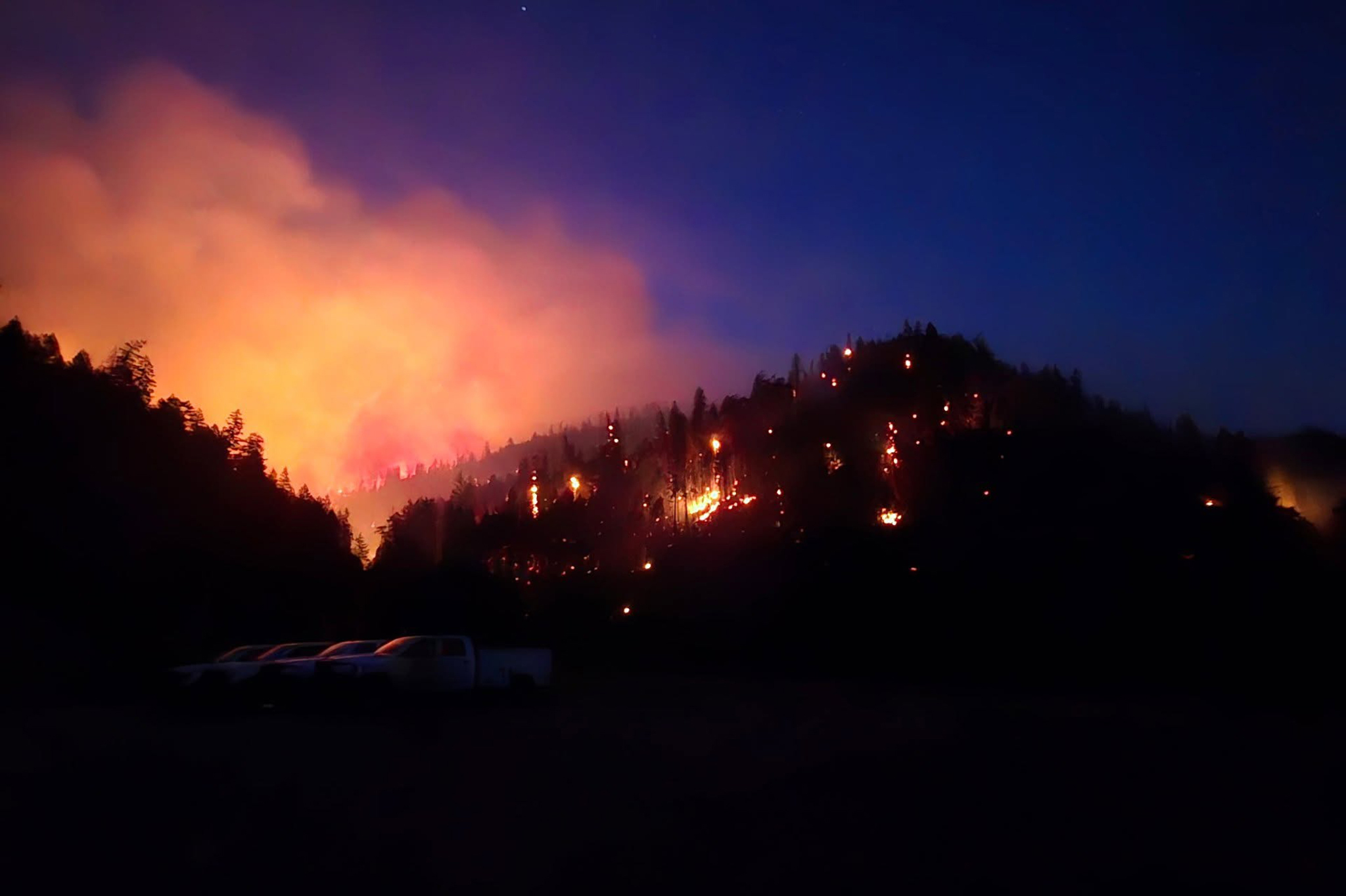 MP18 fire in NorCal balloons to 4,605 acres, containment slips to 5%