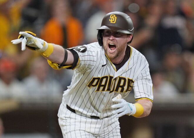 Cronenworth’s single gives Padres 6-5 win over Giants after Miller blows save