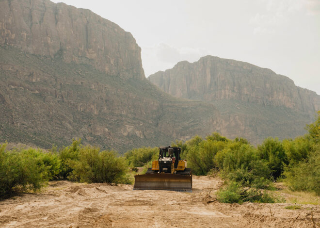 Bulldozers are ripping apart Big Bend National Park. Conservationists are furious.