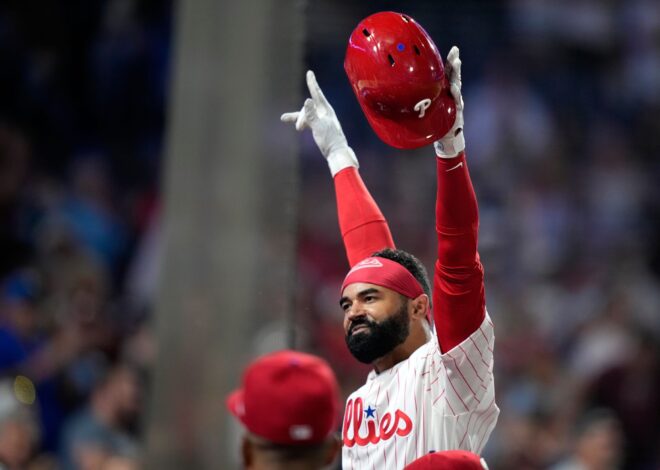Derek Hill rallies Phillies with go-ahead grand slam in 7th in 6-3 win over Nationals