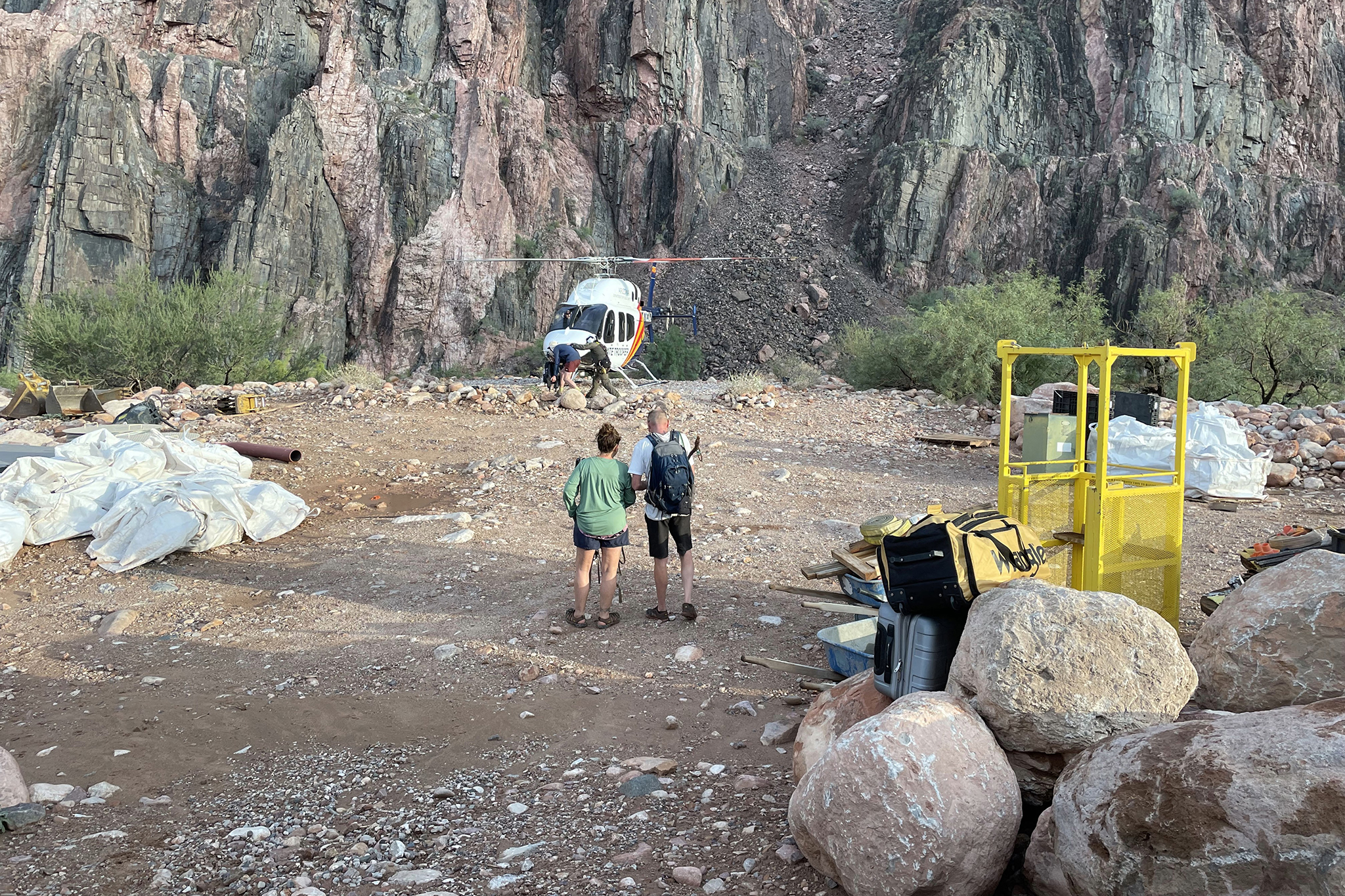 ‘You could hear boulders moving’: Visitors describe Grand Canyon flash flood