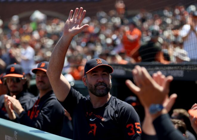 Justin Verlander makes progress toward pitching perhaps 1 more time in 2 weeks for Tigers