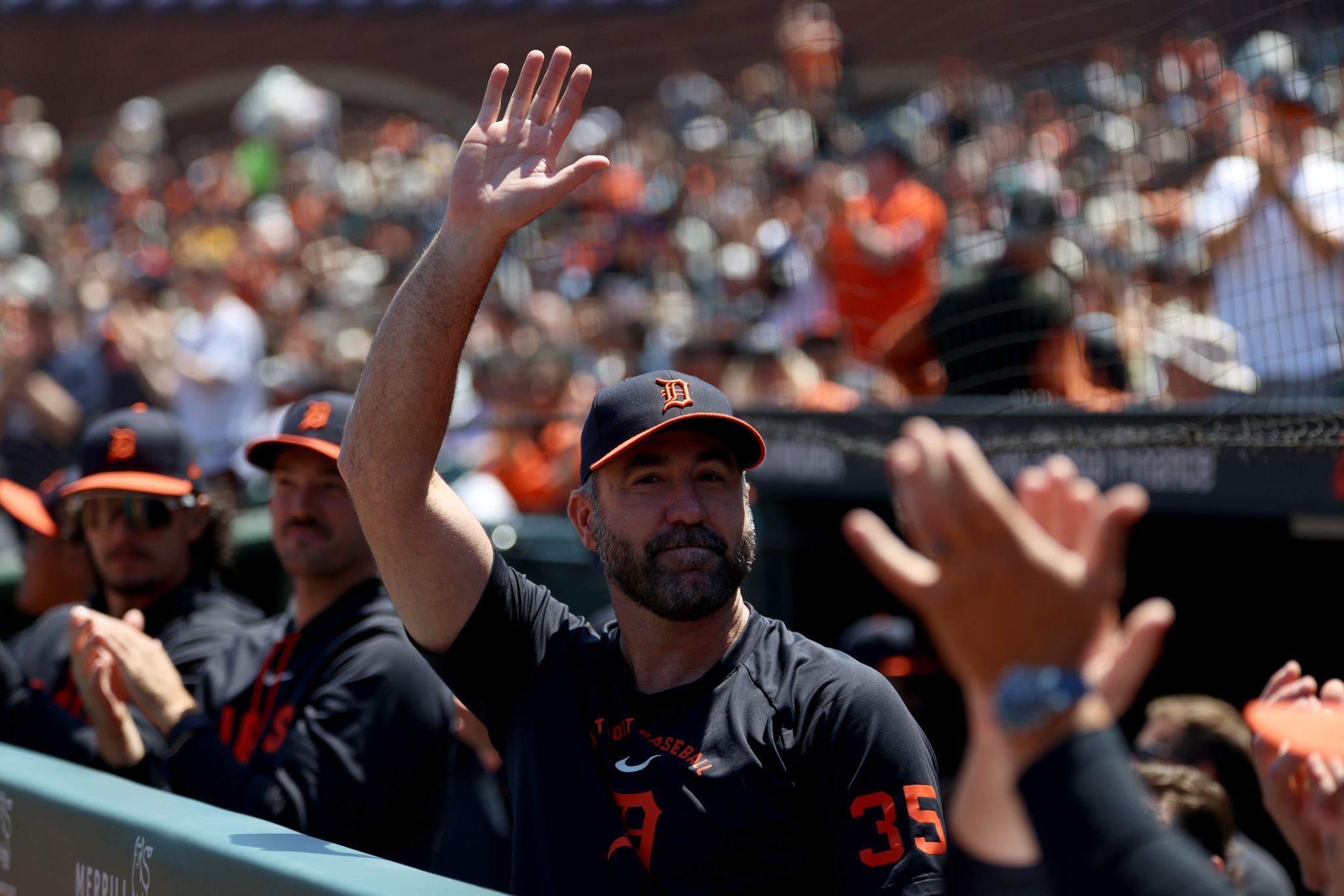Justin Verlander makes progress toward pitching perhaps 1 more time in 2 weeks for Tigers