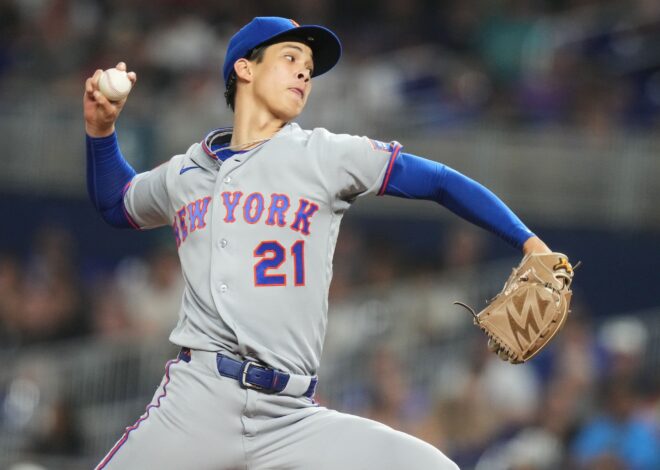Mets to call up RHP Jonah Tong to start Monday and keep him in rotation for remainder of season