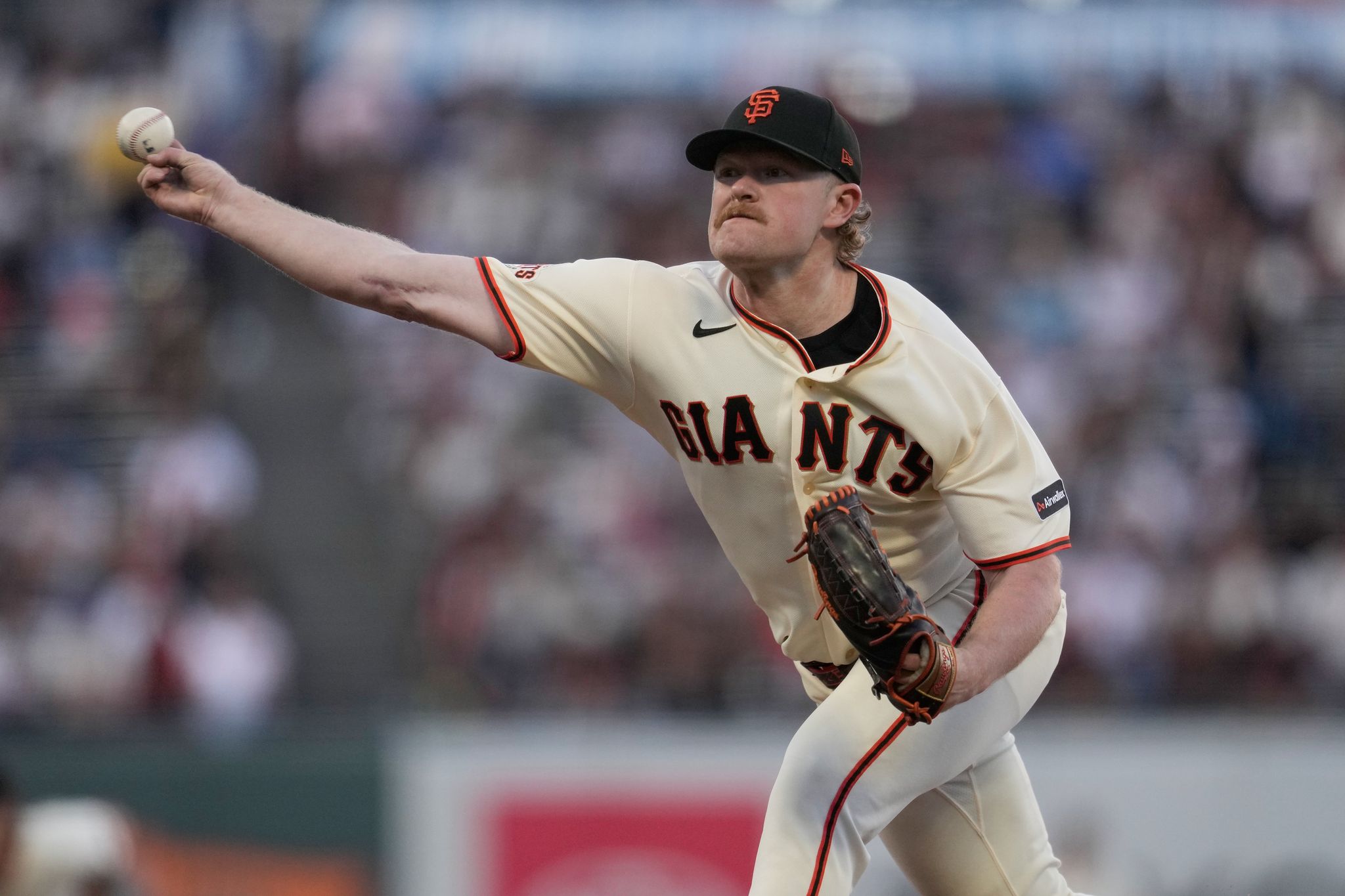 Giants shut down ace Logan Webb for the season with a blister on his finger